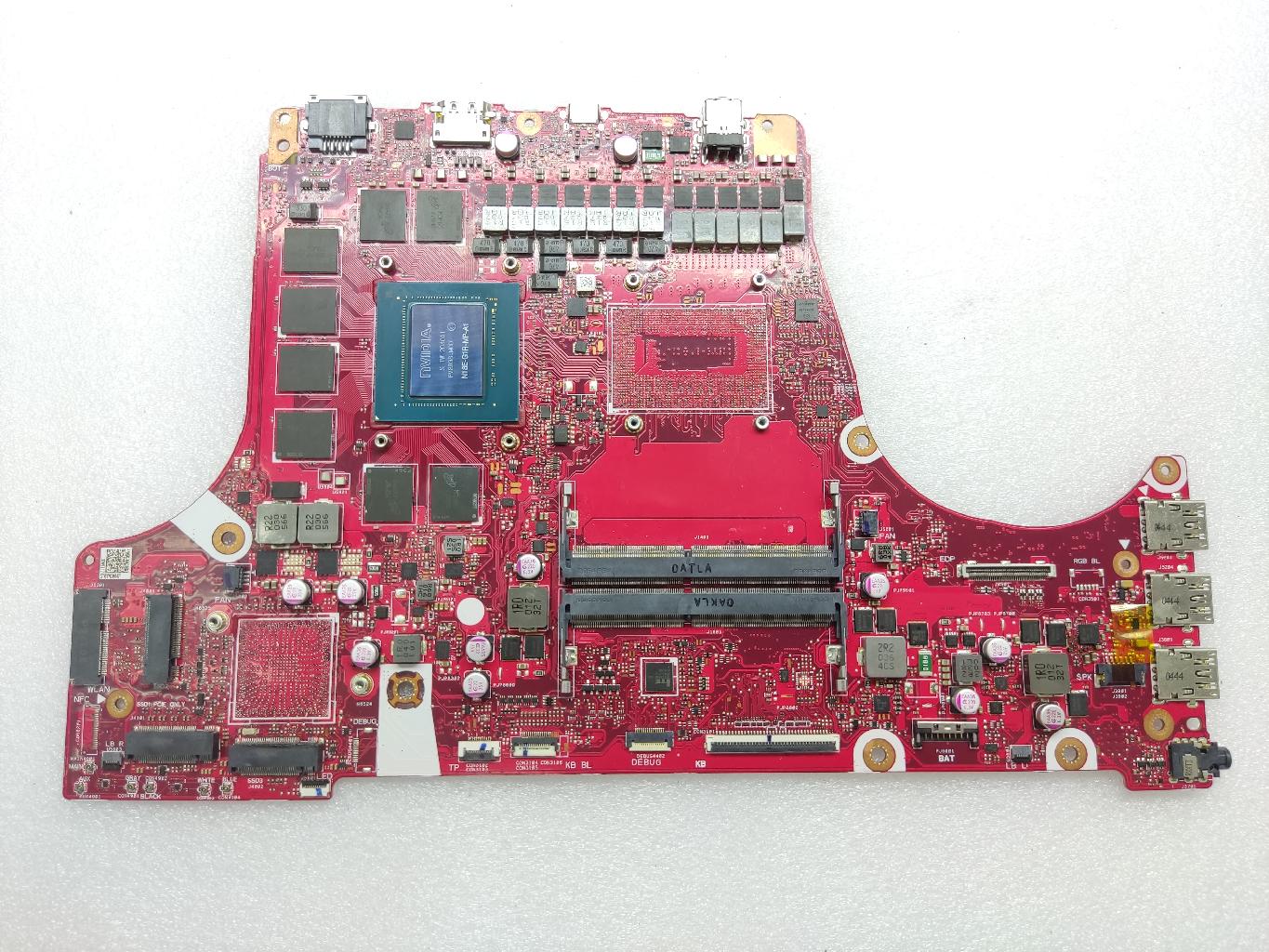 Материнская плата ASUS G712LW донор видеочипа RTX2070