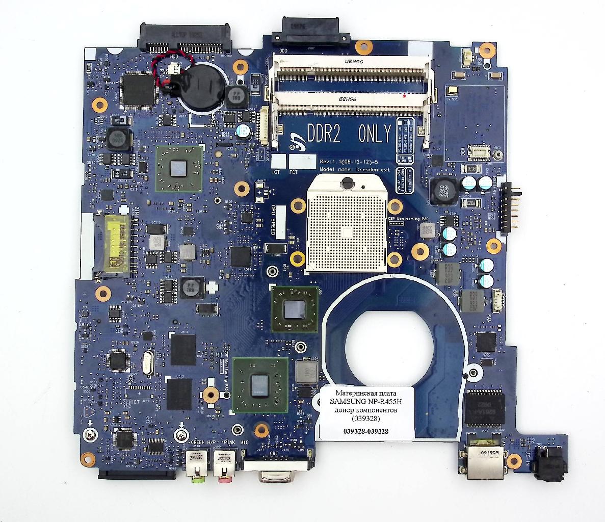 Материнская плата SAMSUNG NP-R455H донор компонентов (039328)
