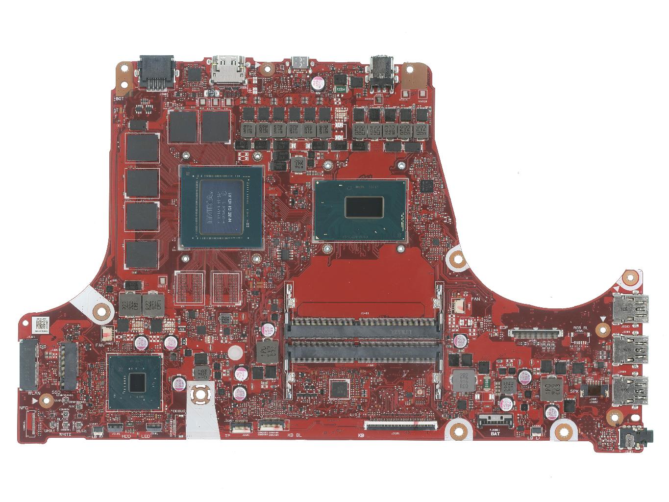 Материнская плата ASUS G531GV (процессор i7-9750H и видеочип RTX2060)