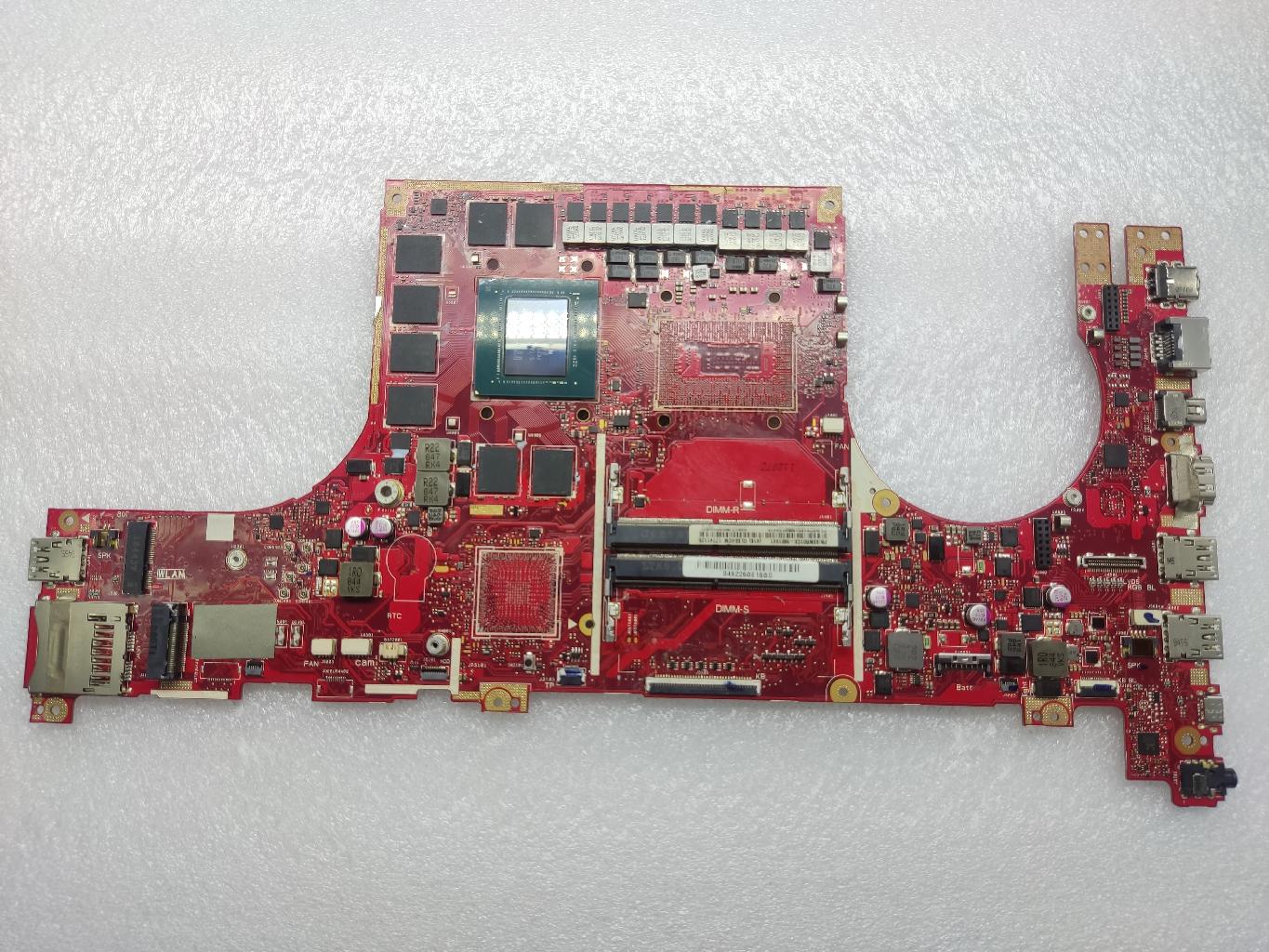 Материнская плата ASUS G512LW донор видеочипа RTX2070