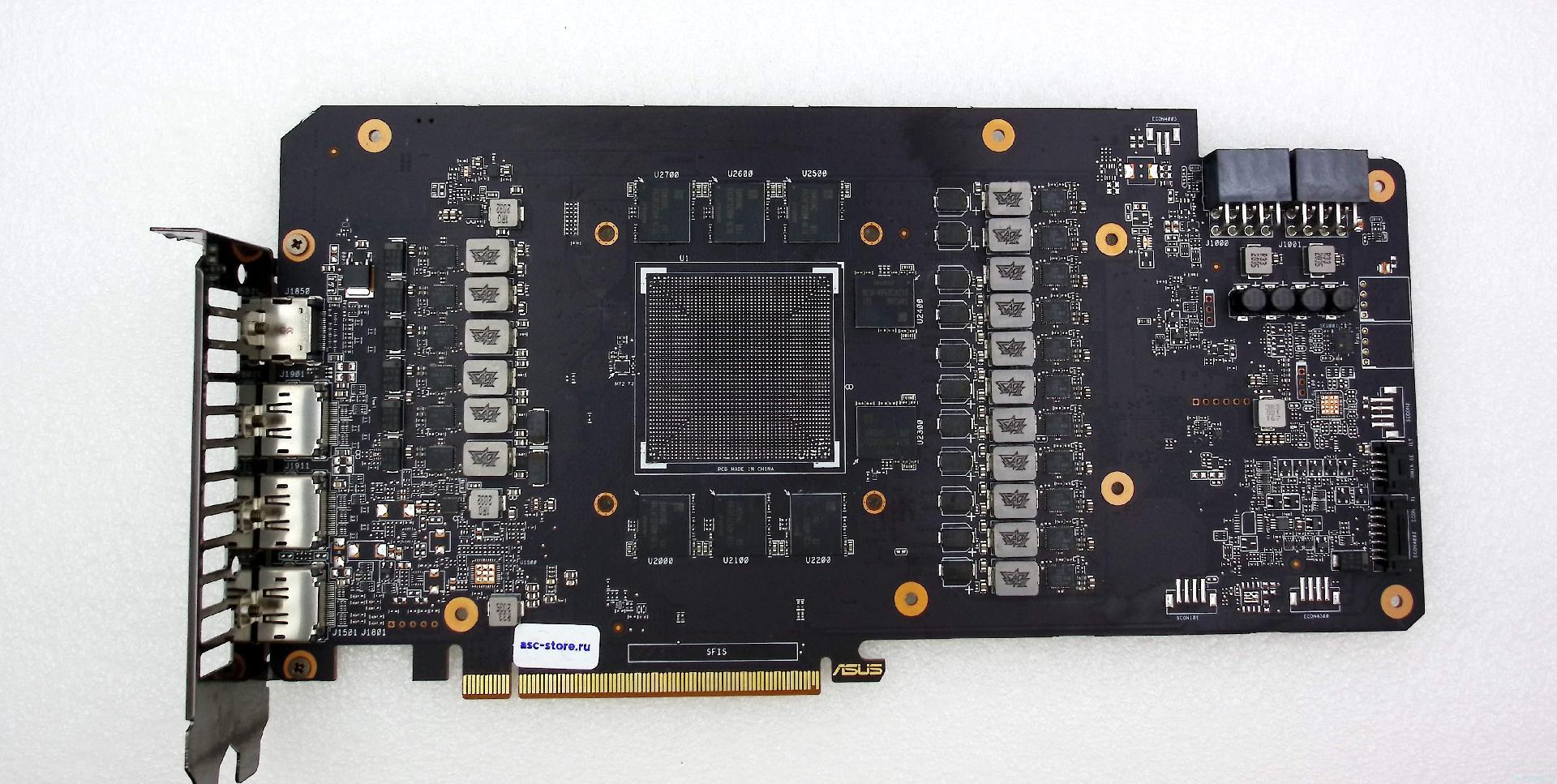 Плата-донор видеокарты Asus RX6800XT