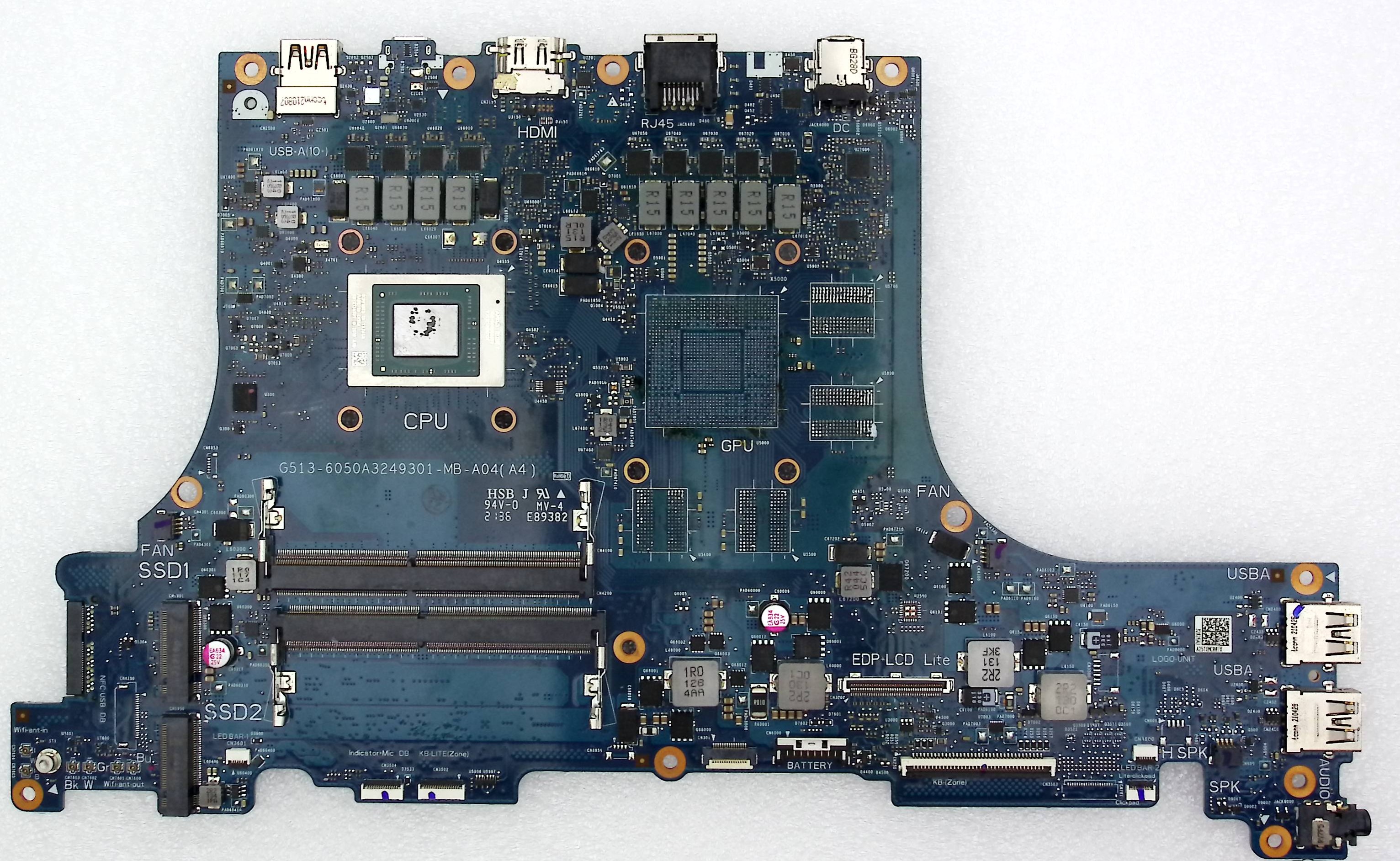 Материнская плата ASUS G513IE донор компонентов (036703)
