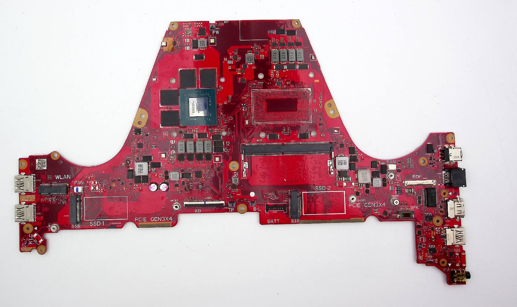 Материнская плата ASUS FX516PC донор компонентов