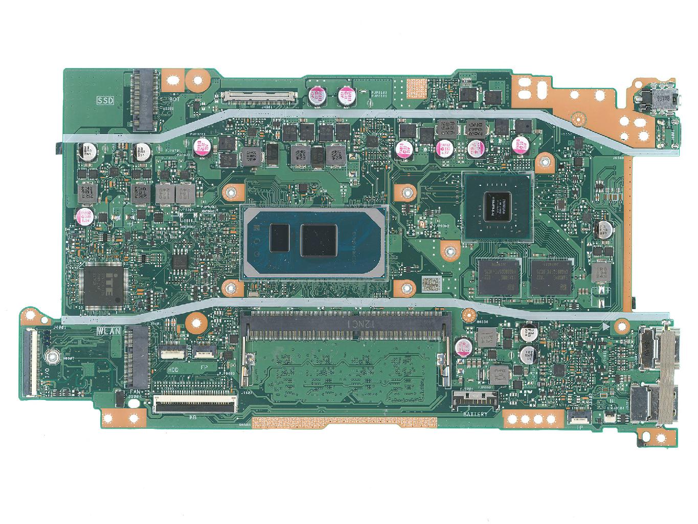 Материнская плата ASUS X515JF (процессор  i5-1035G1 и вичеочип  MX130)