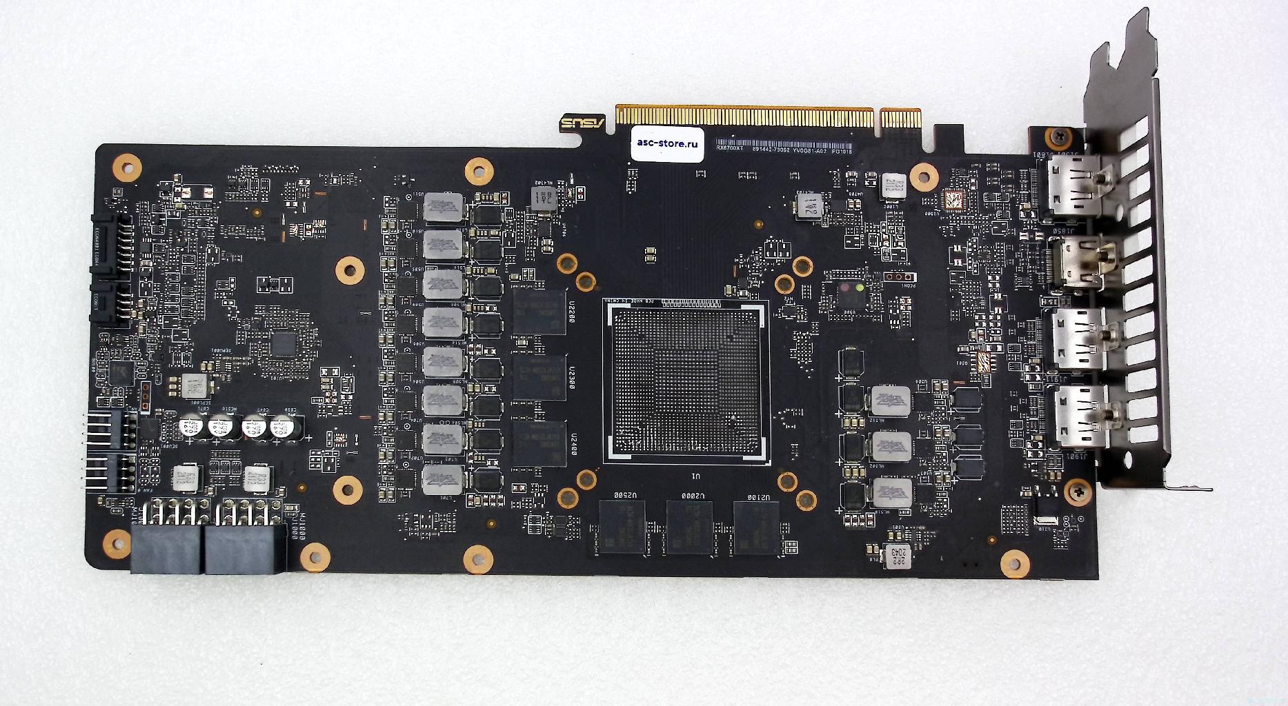 Плата-донор видеокарты Asus RX6700XT