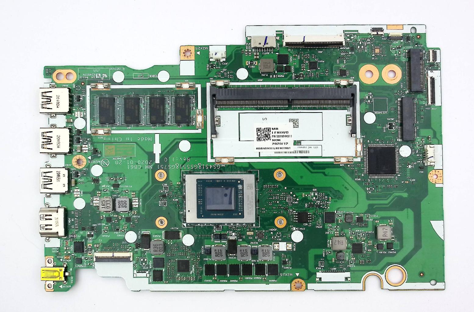 Материнская плата  Lenovo IdeaPad 3 15IGL под восстановление