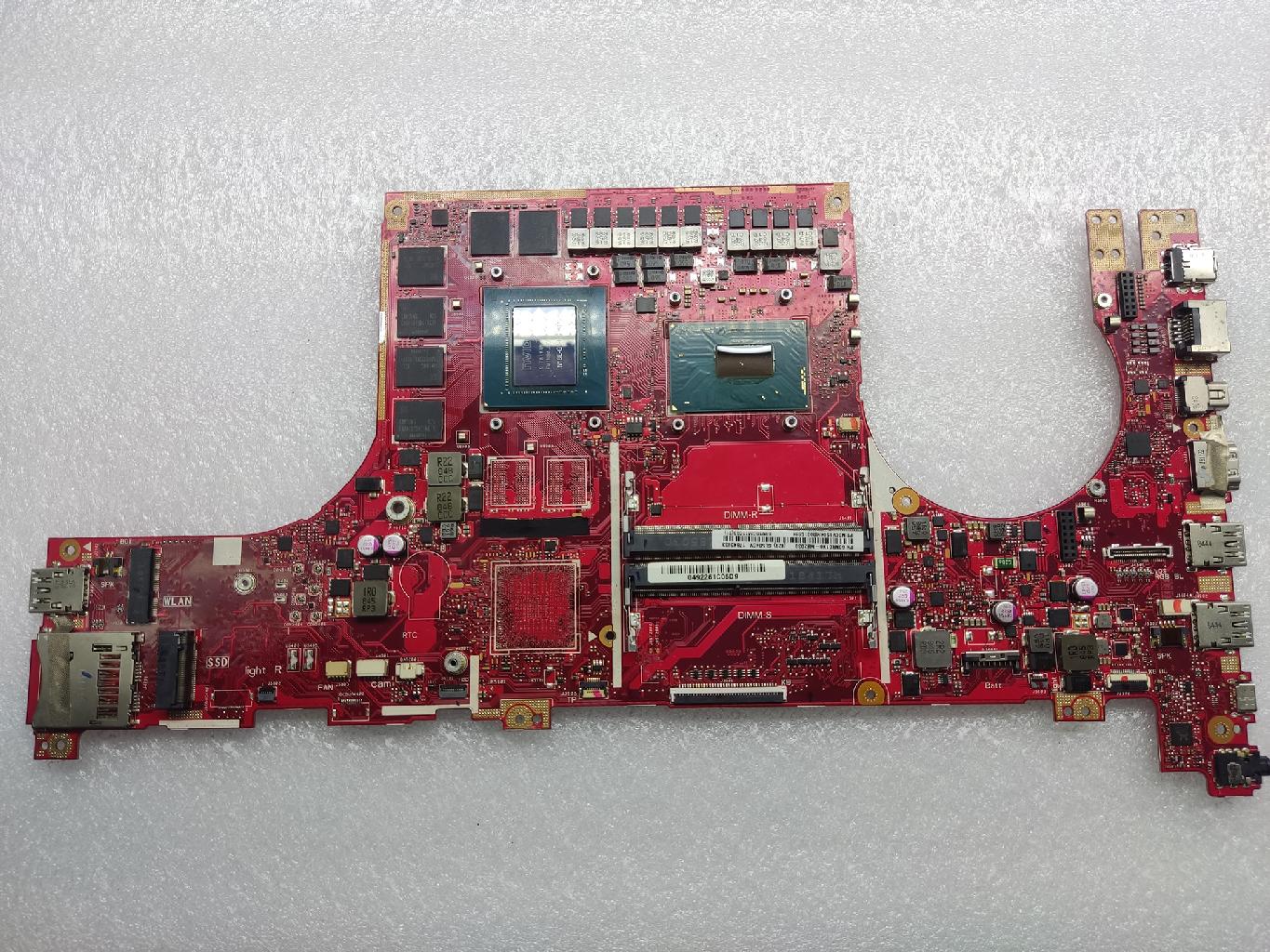 Материнская плата ASUS GL504GV донор процессора I7-8750H