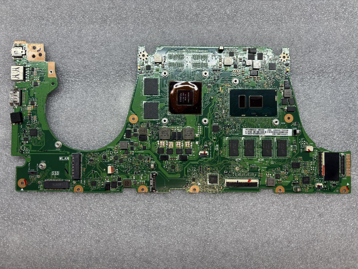 Материнская плата ASUS UX530UQ донор видеочипа N16S-GT1-KA-A2 (041019)