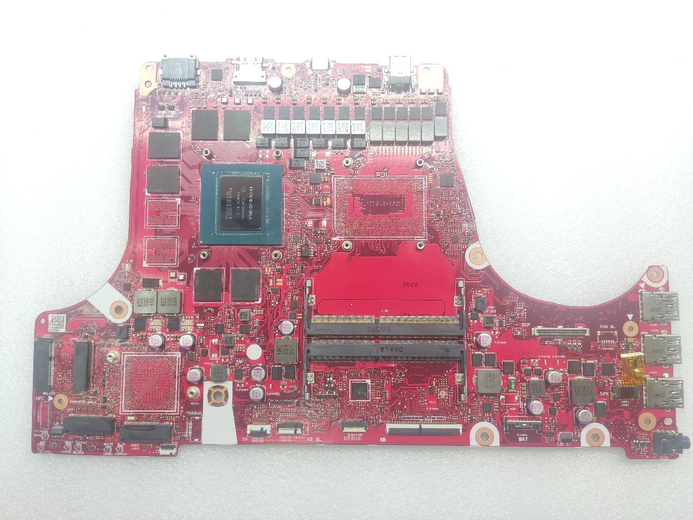 Материнская плата ASUS G712LV донор N18E-G1-B-KC-A1