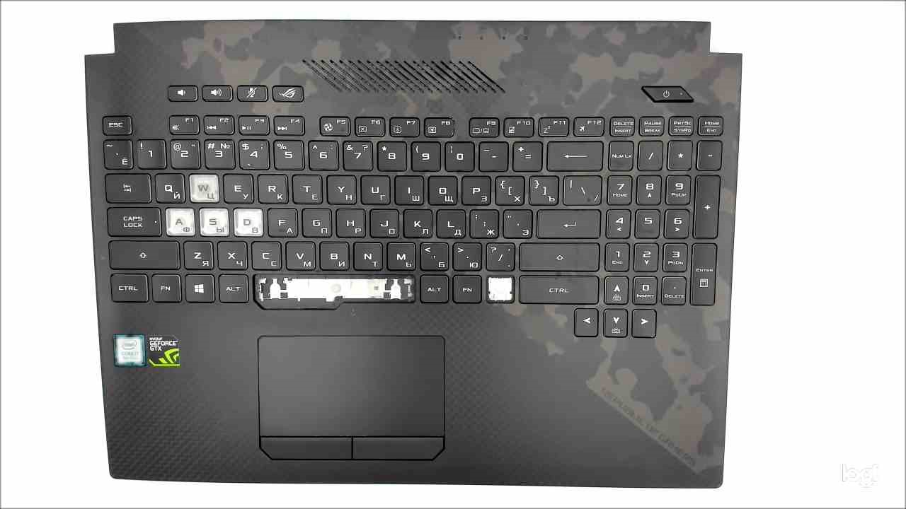 Топкейс -донор  для ноутбука ASUS GL504