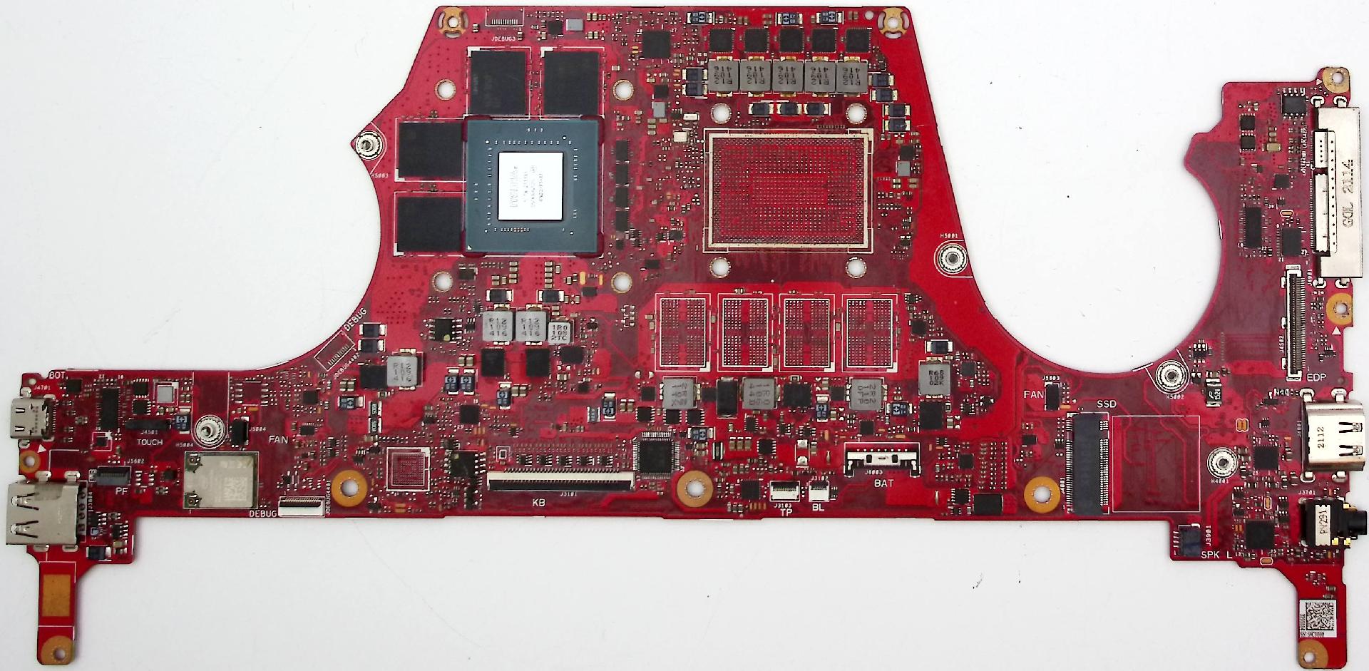 Материнская плата ASUS GV301QE донор GN20-P1-A1 (СКОЛЫ)