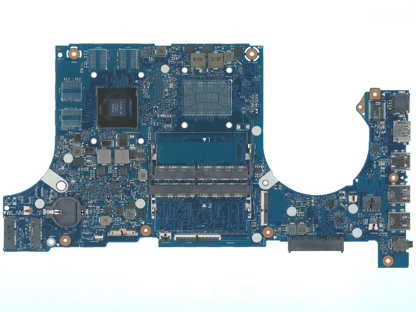 Материнская плата ASUS FX705DD донор видеочипа GTX1050