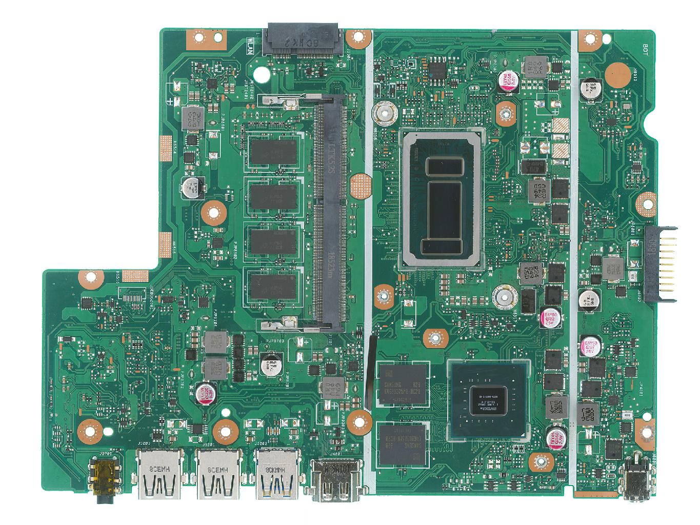Материнская плата ASUS X540UBR (процессор i3-7020U и видеочип MX110)