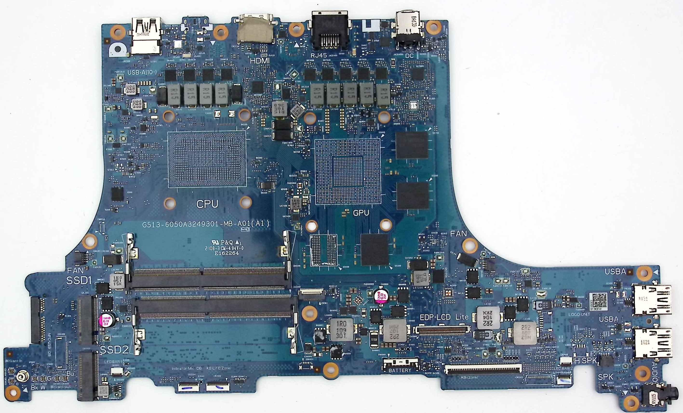 Материнская плата ASUS G513QE донор компонентов (039156)