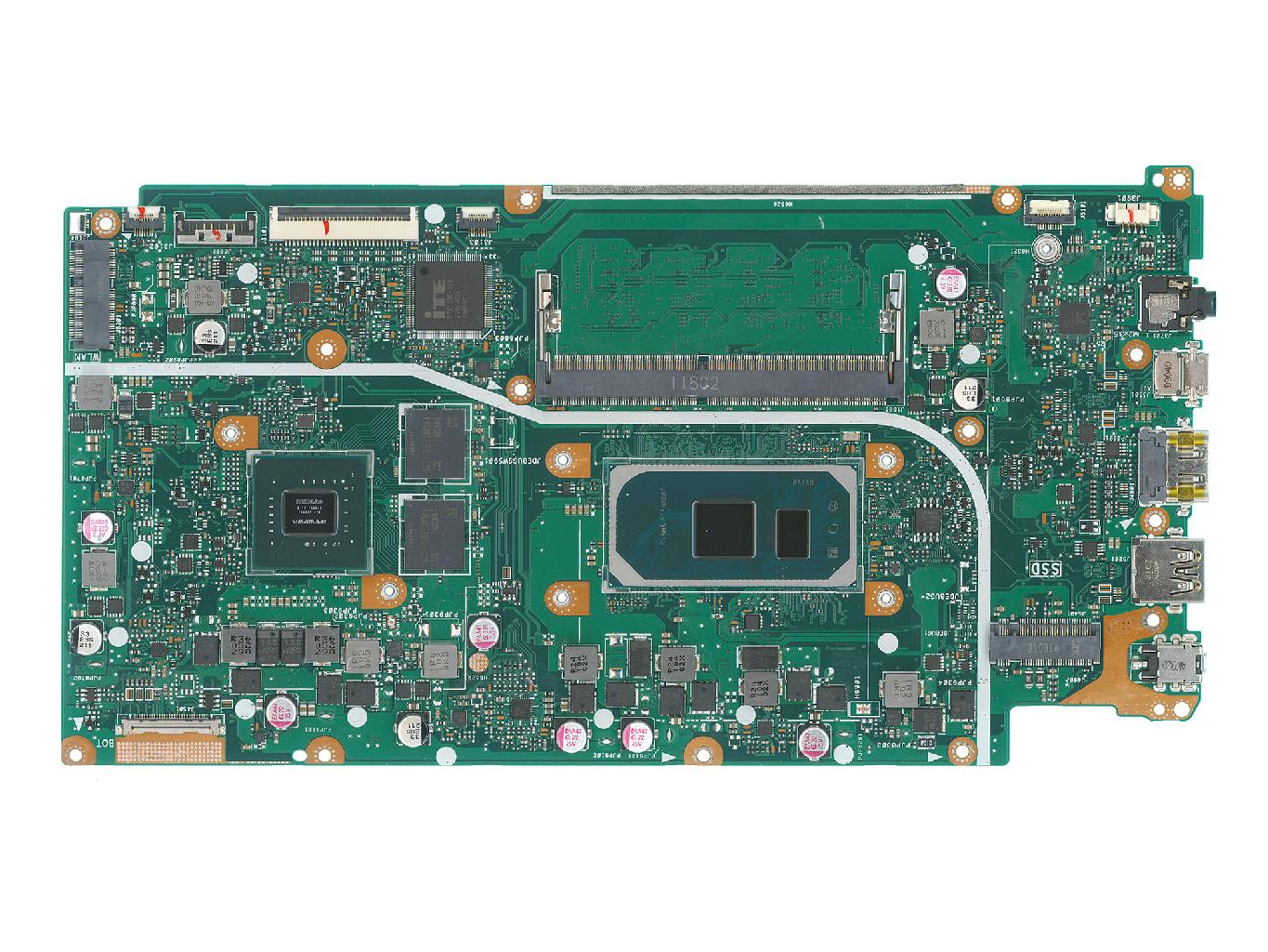Материнская плата ASUS X512JF (процессор i5-1035G1 и видеочип MX130)