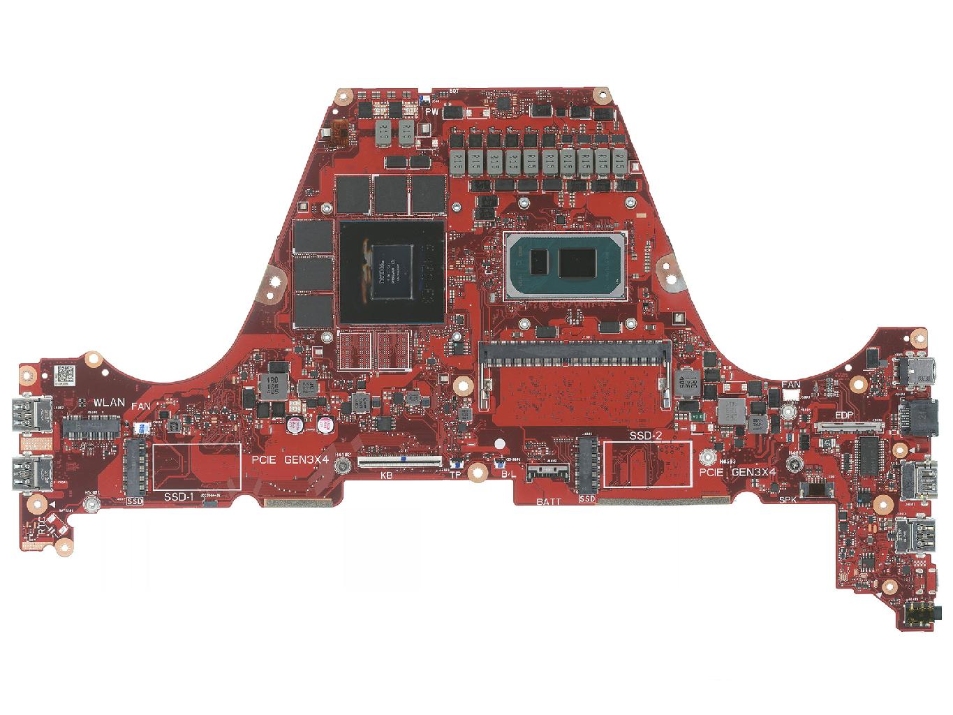Материнская плата ASUS FX516PM (процессор i5-11300H и видеочип RTX3060)