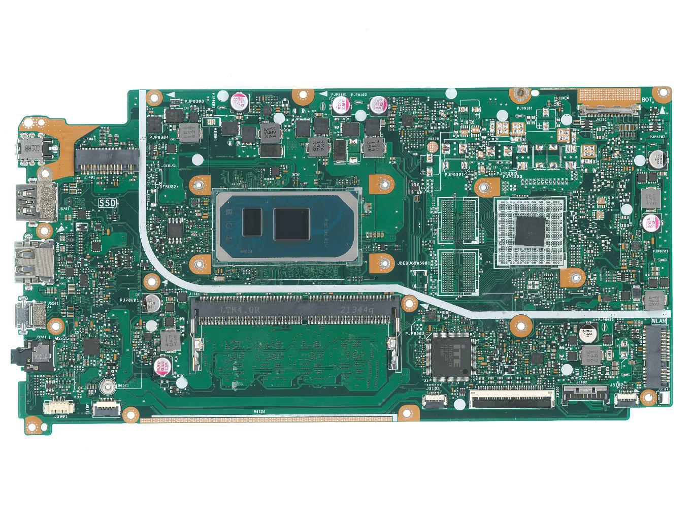 Материнская плата ASUS X512JA (процессор SRGKF Intel Core i3-1005G1 (UHD 10GEN)) Материнская плата ASUS X512JA (процессор SRGKF Intel Core i3-1005G1 (UHD 10GEN))