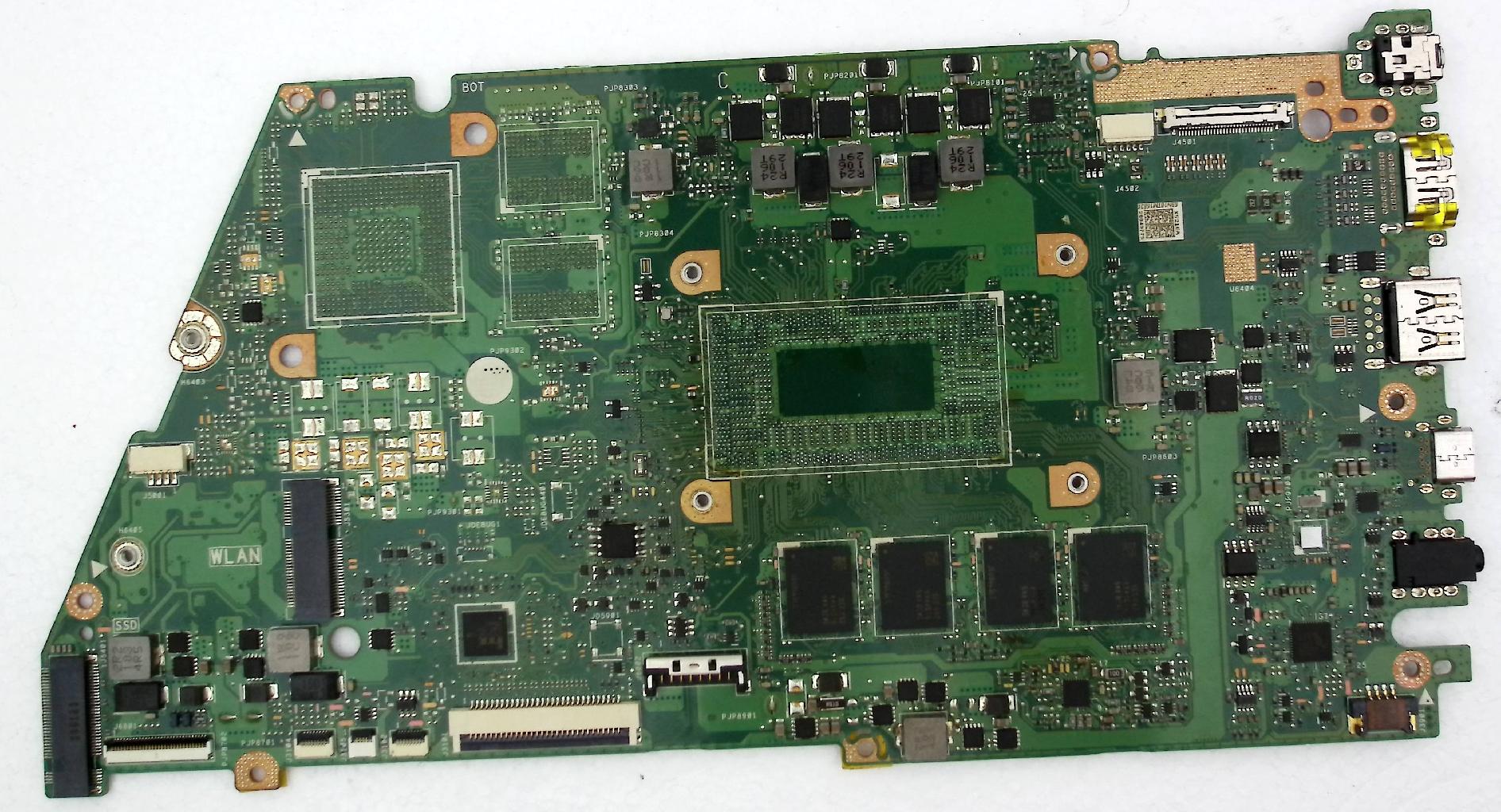 Материнская плата ASUS X521EA донор  компонентов (039886)