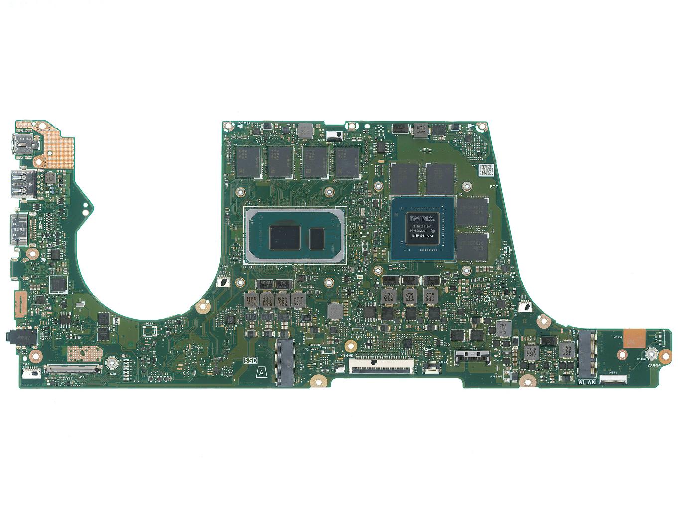 Материнская плата ASUS X3500PH (i5-11300H и GTX1650)