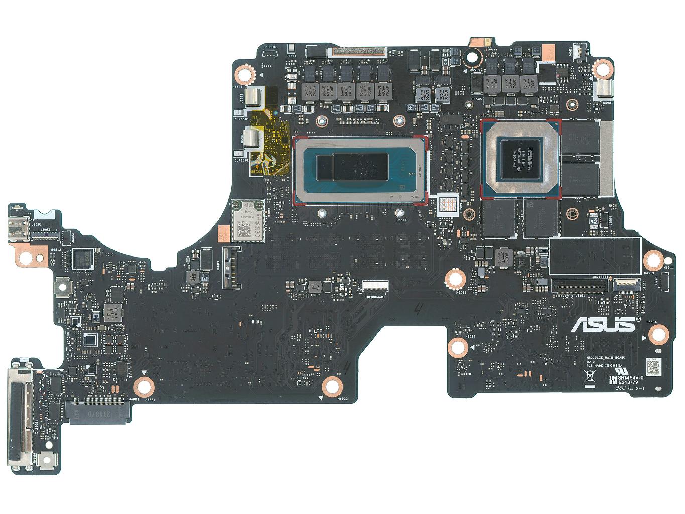 Материнская плата ASUS GZ301ZE (i9-12900H и RTX3050Ti) (039615)