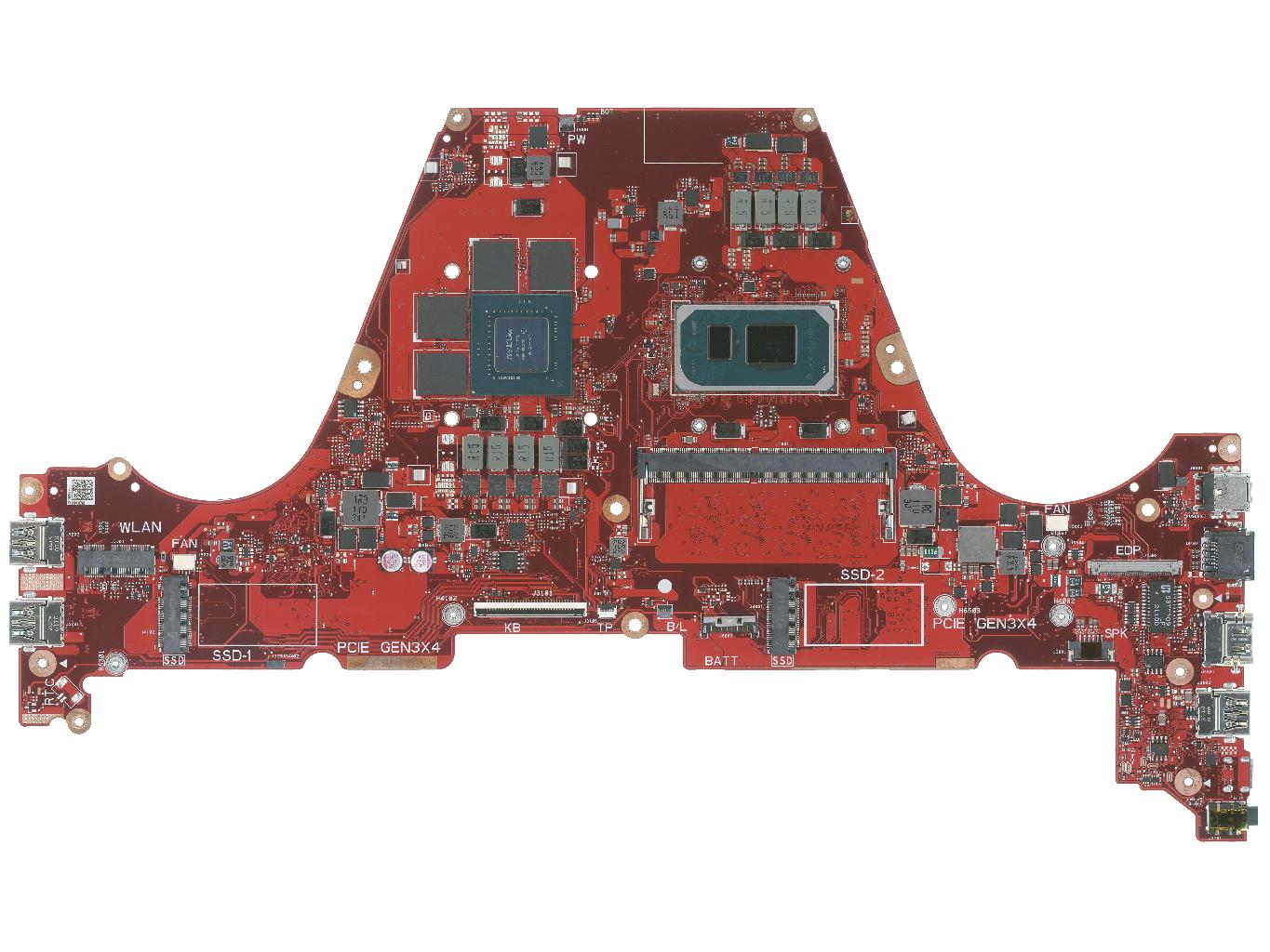 Материнская плата ASUS FX516PE i7-11370H, RTX3050Ti (35929)