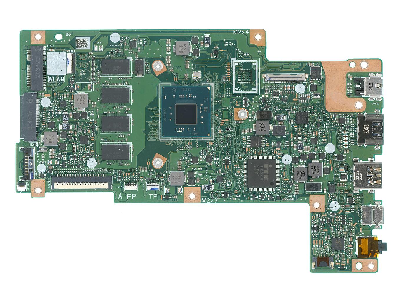 Материнская плата ASUS E410MA (процессор SRET0 PENTIUM N5030 (UHD600))