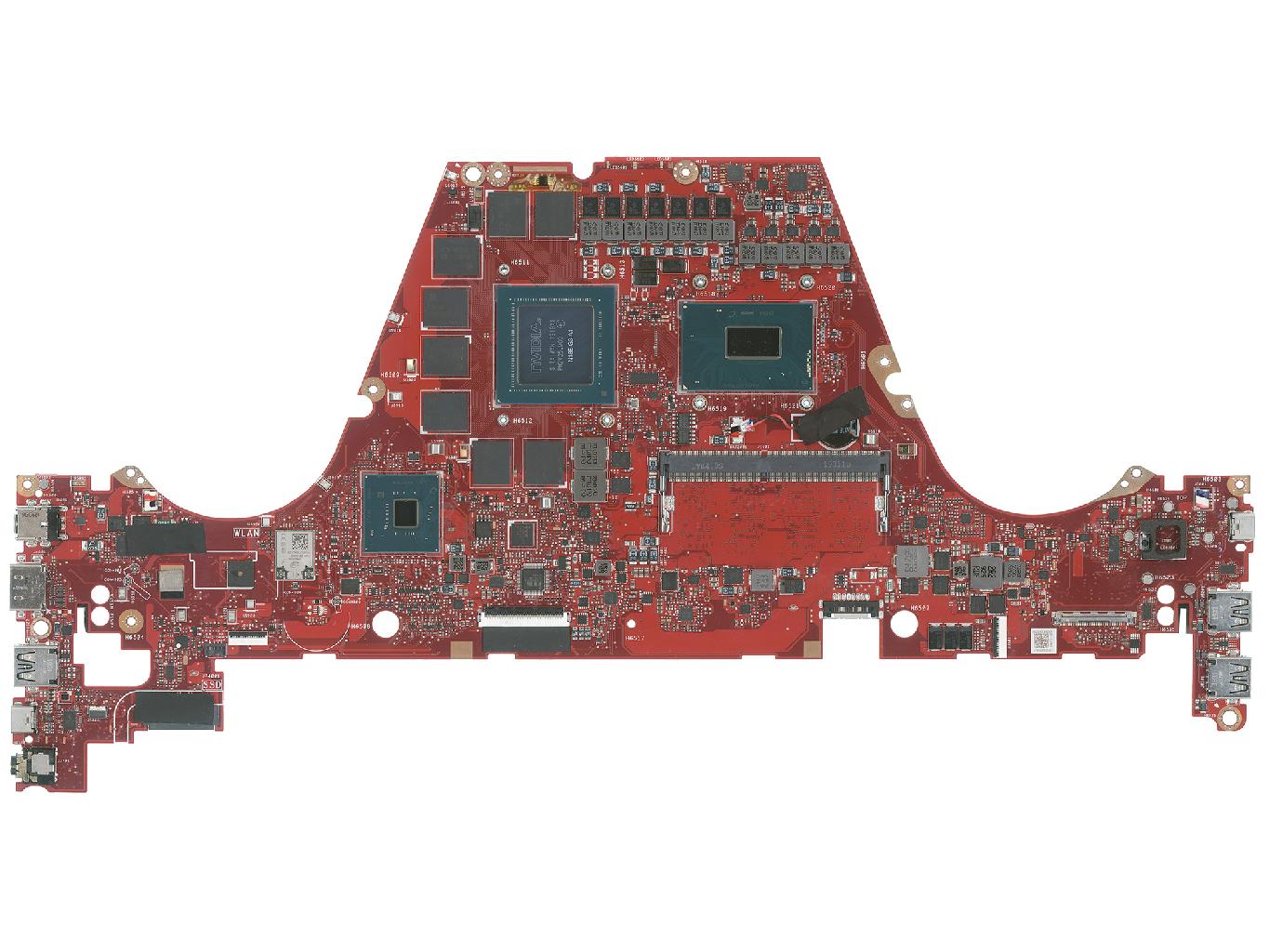 Материнская плата ASUS GX701GXR (i7-9750H и RTX2080)