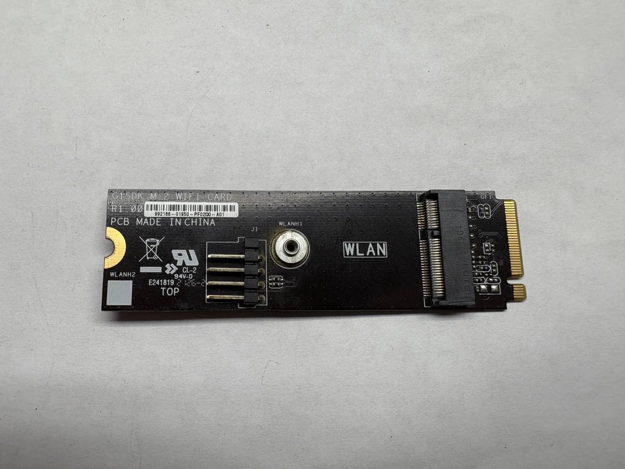 G15DK_M.2_WIFI_CARD REV: 1.00