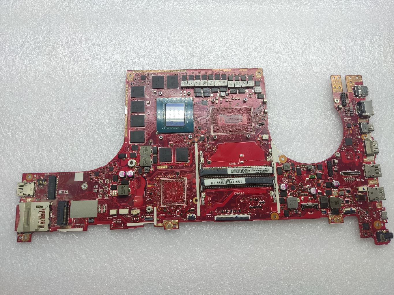 Материнская плата ASUS G504GW донор видеочипа N18E-G2-A1 RTX2070