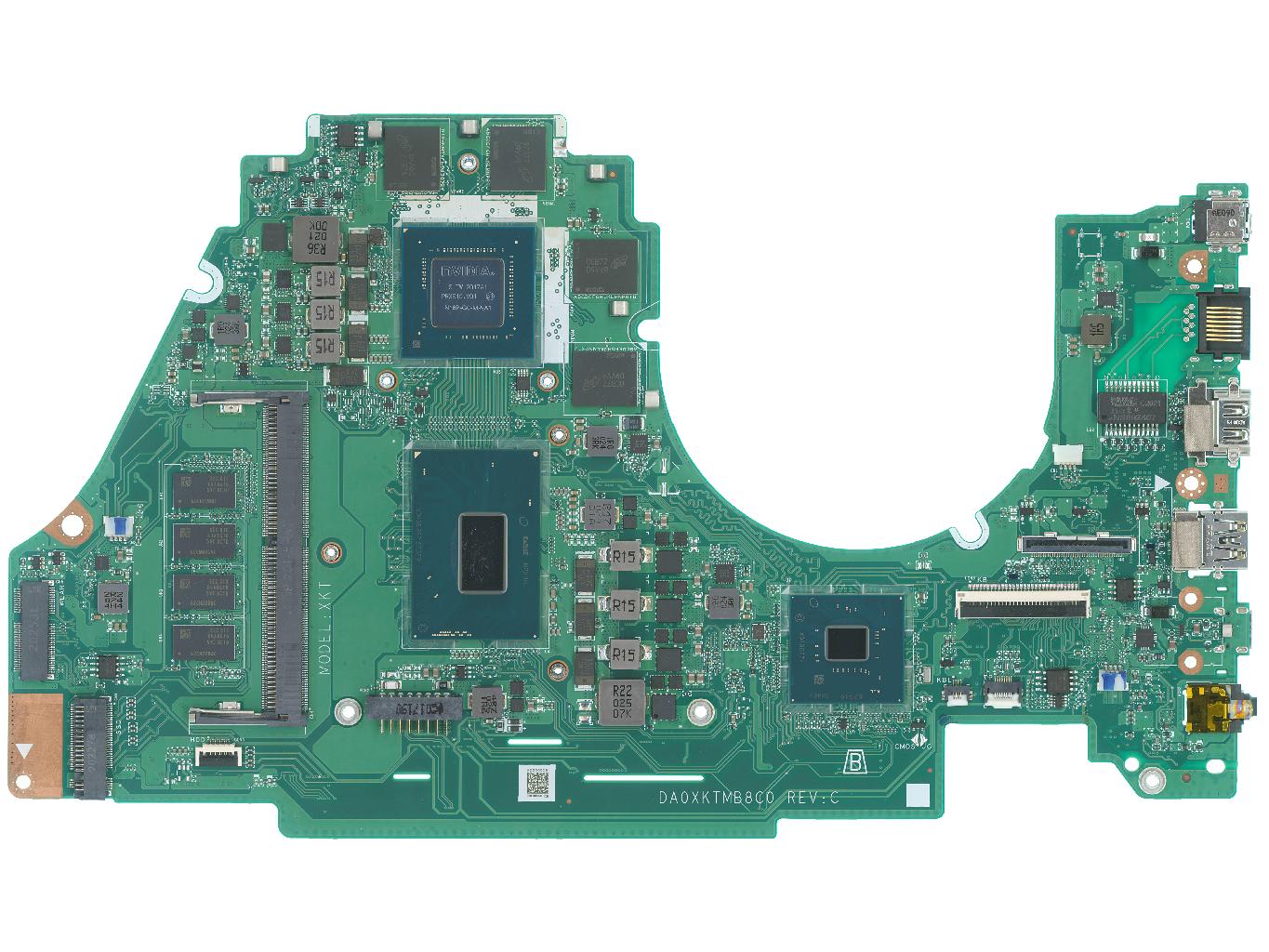 Материнская плата ASUS X571GT (i5-8300H и GTX1650)