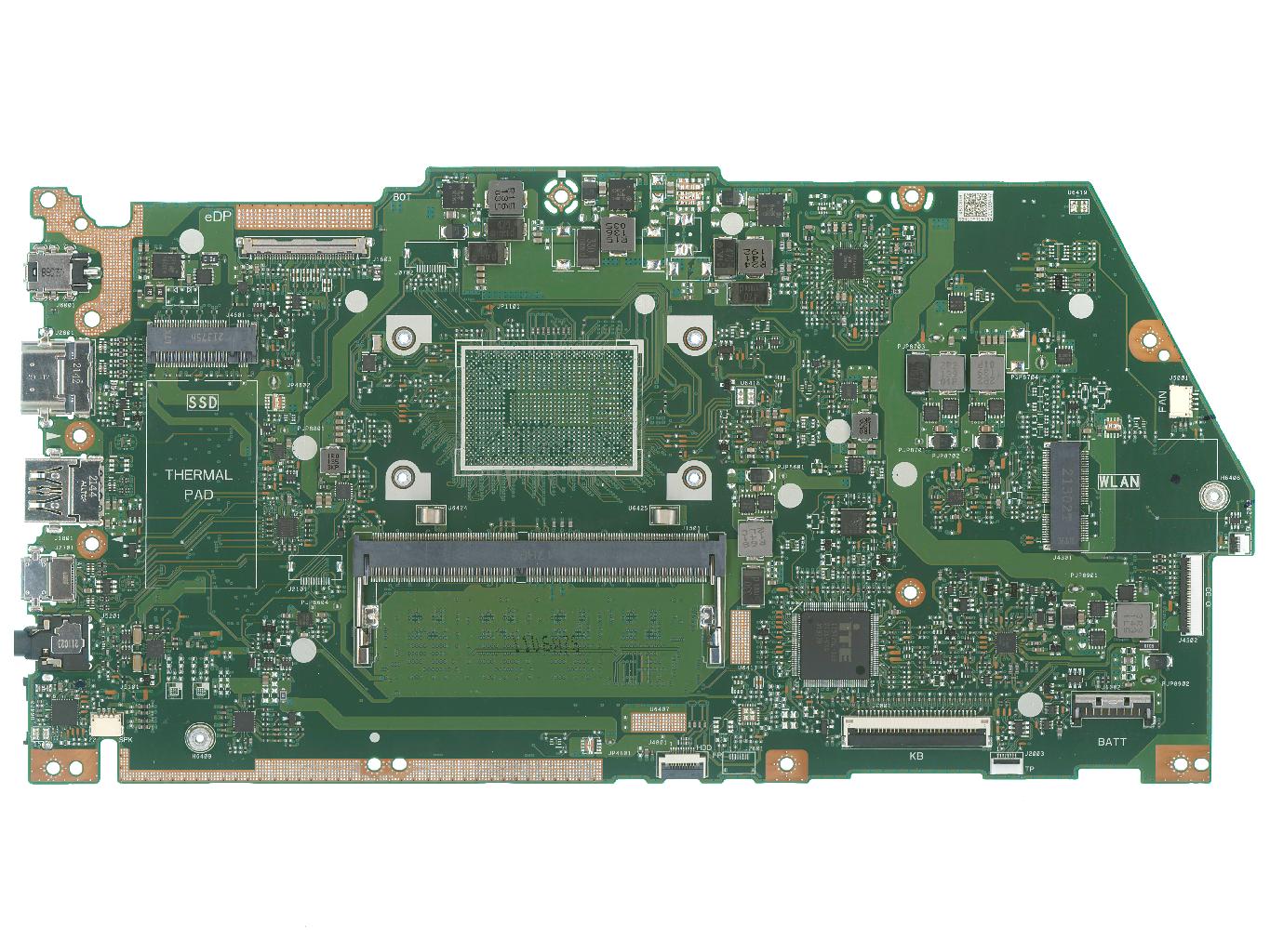 Материнская плата ASUS X513UA донор компонентов