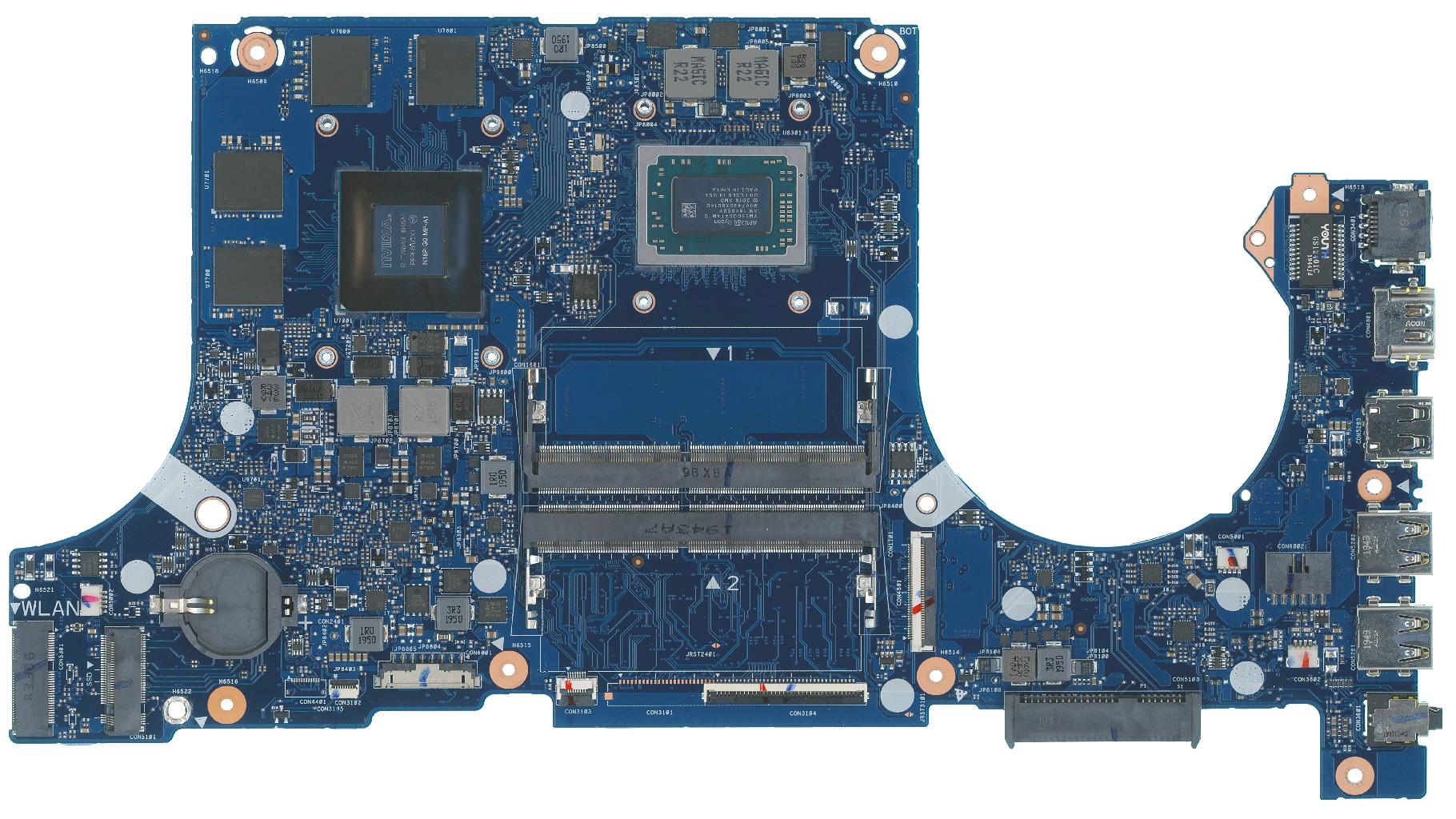 Материнская плата ASUS FX505DT донор N18P-G0-MP-A1