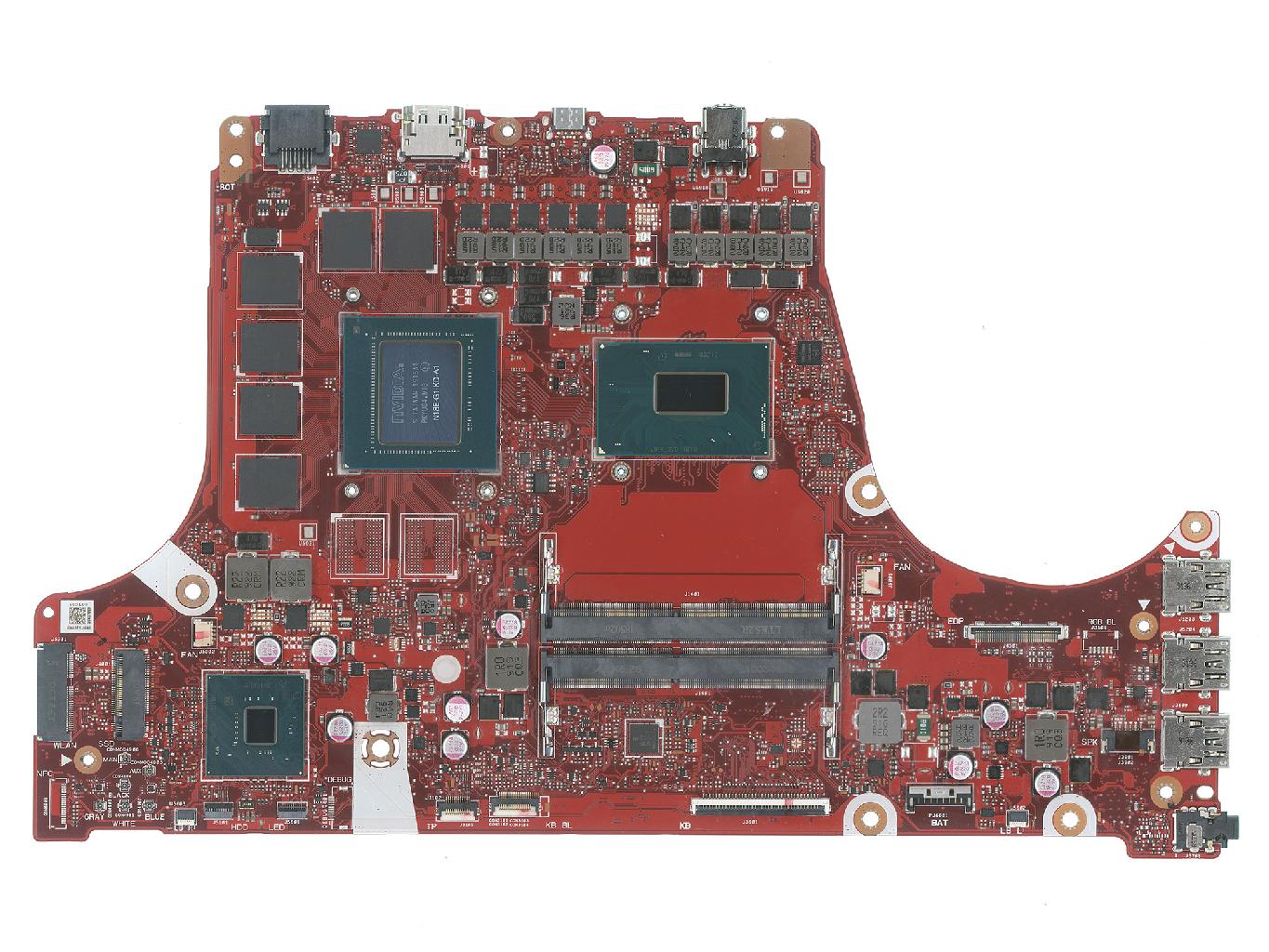 Материнская плата ASUS G531GV (процессор i7-9750H и видеочип RTX2060)
