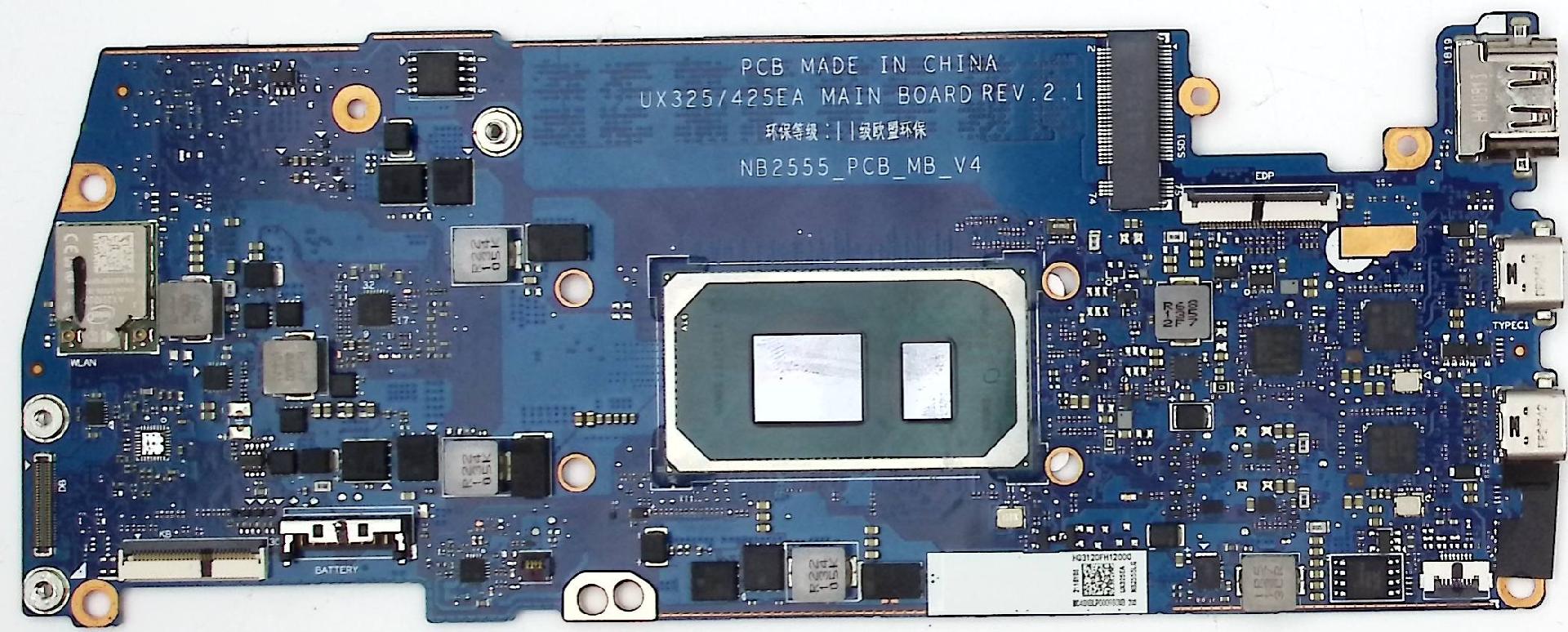 Материнская плата ASUS UX325EA донор компонентов (41408)