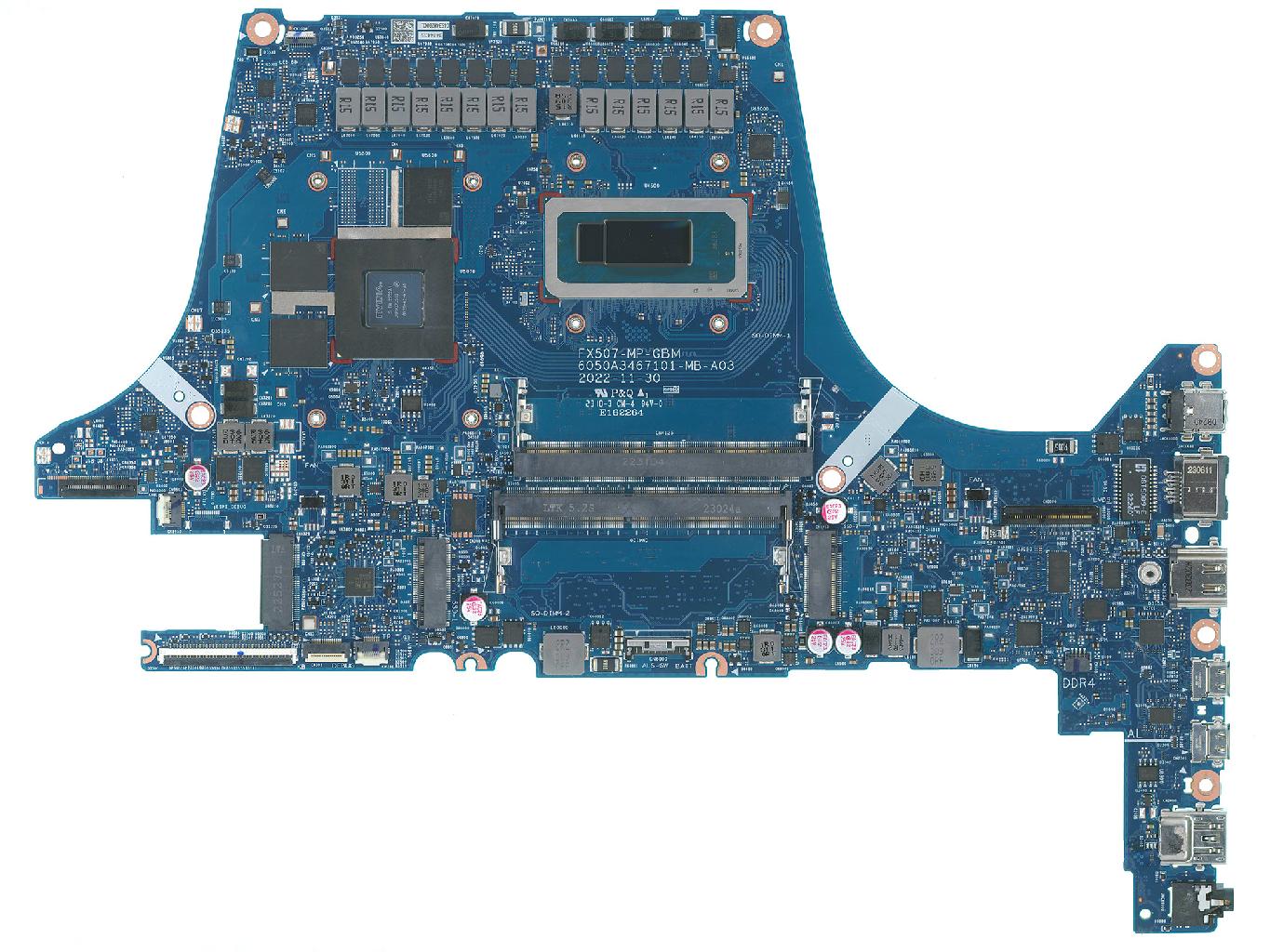 Материнская плата ASUS FX707ZU4 (i7-12700H и RTX4050)