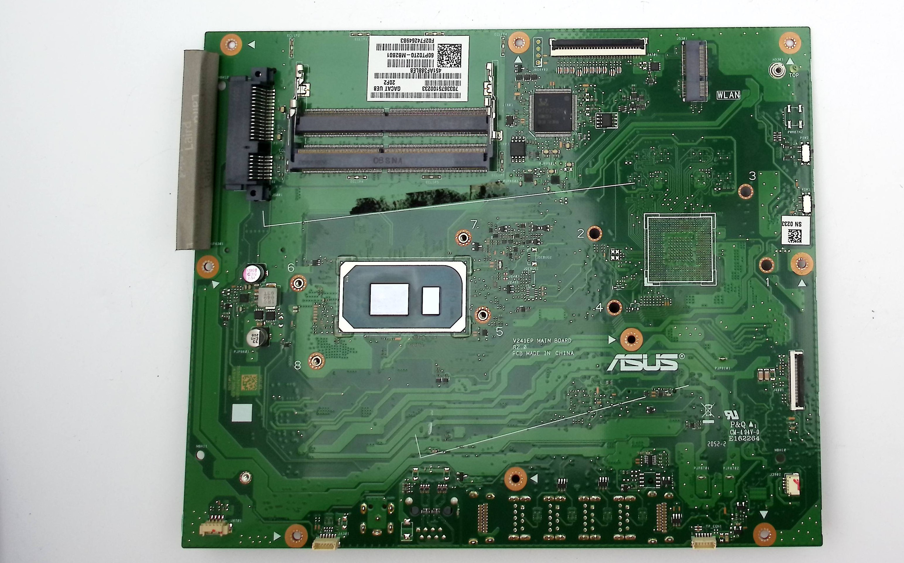 Материнская плата ASUS V241EA донор компонентов (41156)
