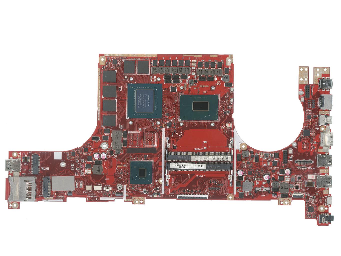 Материнская плата ASUS GL504GV (процессор i5-8300H и видеочип RTX2060)