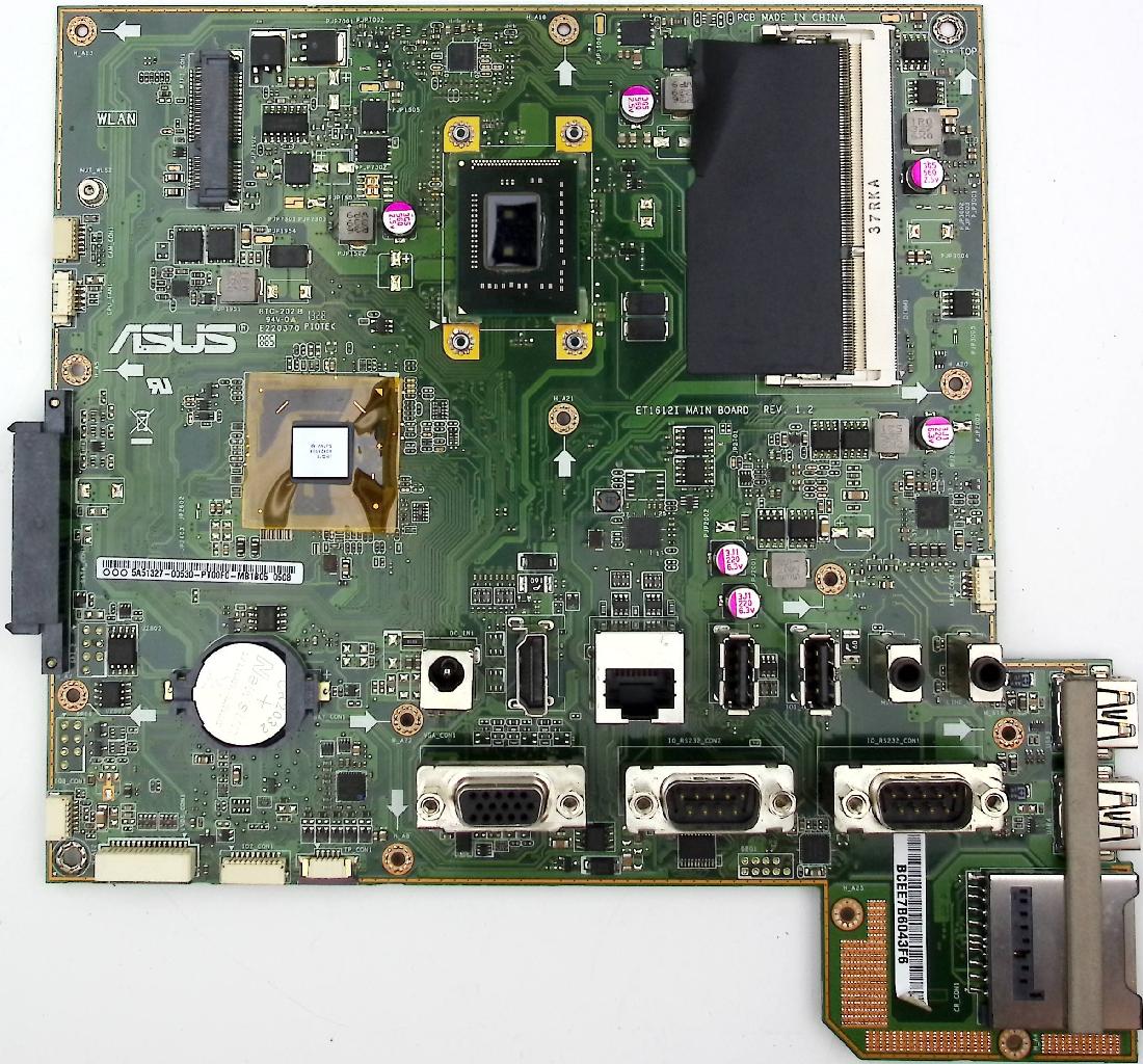 Материнская плата Asus ET1612i донор компонентов