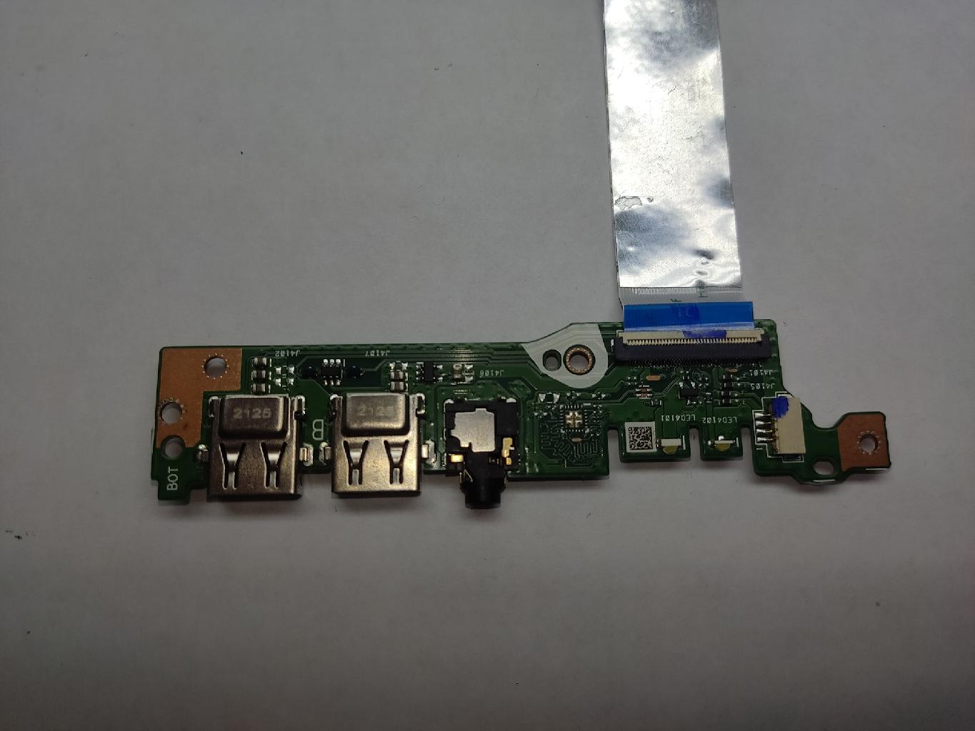 Плата портов USB, AUDUO для ноутбука ASUS X415J X415JA
