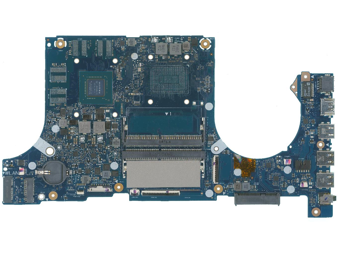 Материнская плата ASUS FX705DT донор  N18P-G0-MP-A1