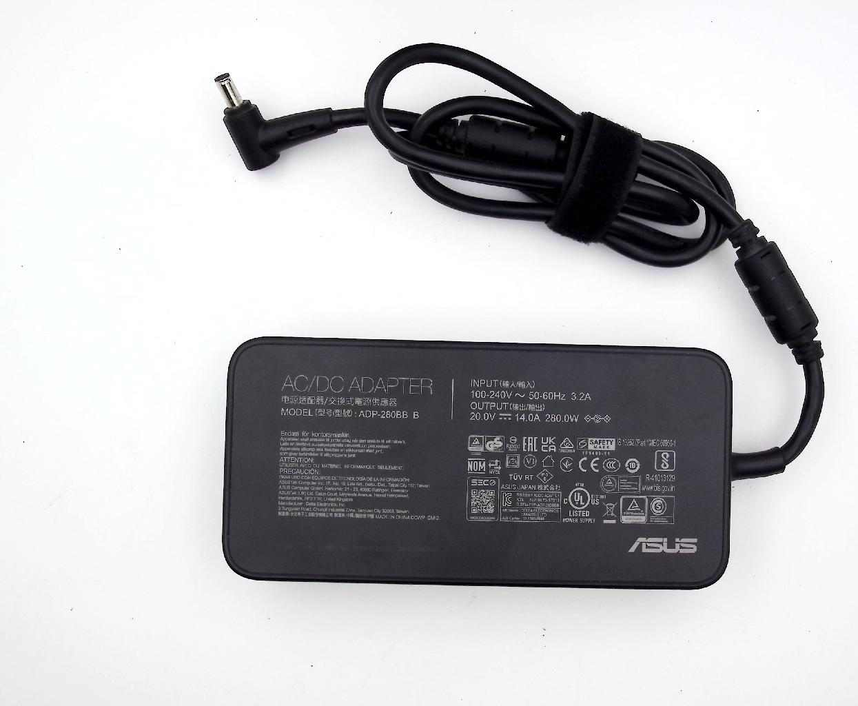 Блок питания ASUS  ADP-280BB   20.0V, 14.0A, 280W, 6.0x3.7мм с иглой