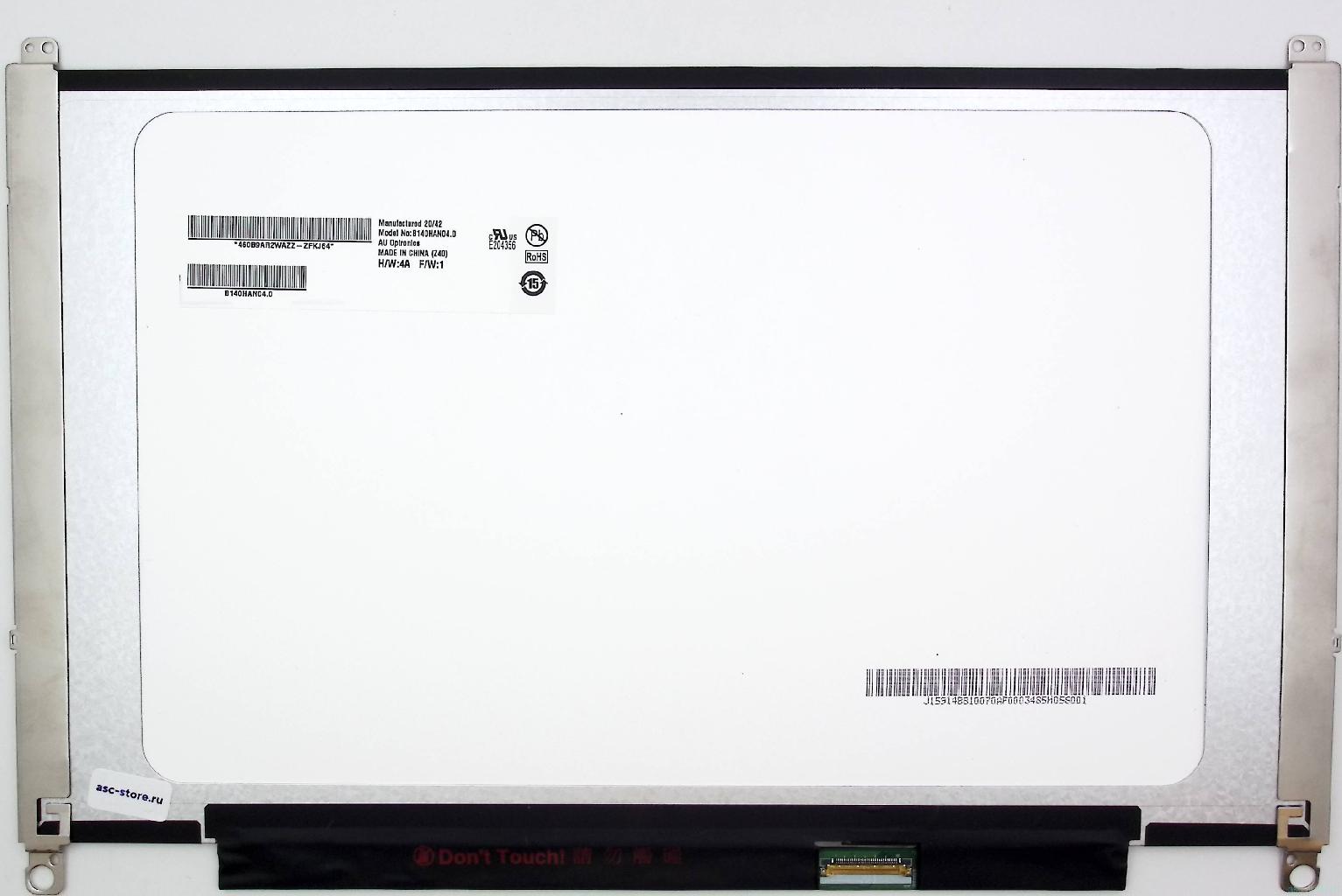 Матрица B140HAN04.0, 1920x1080, 30pin, 60Hz
