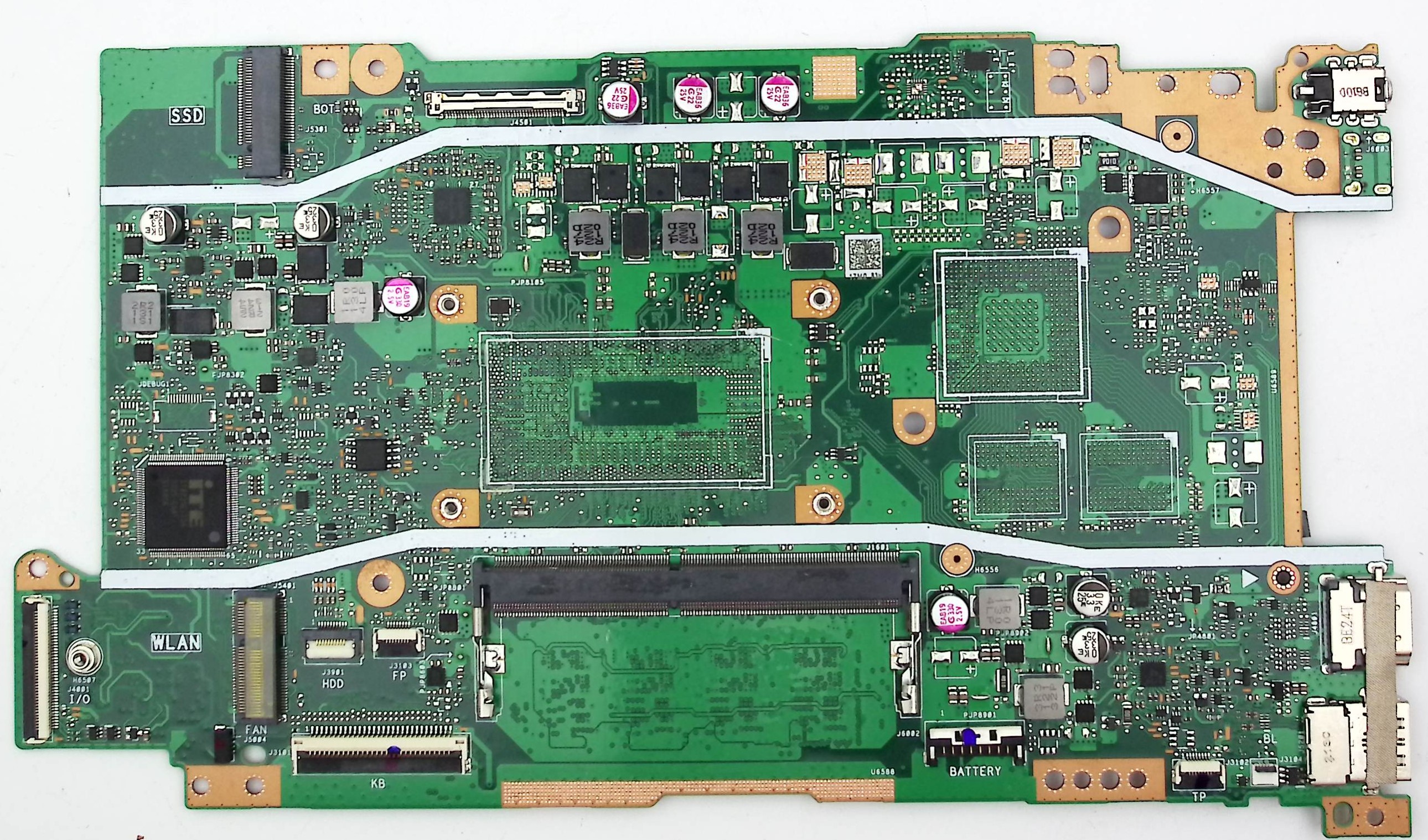Материнская плата ASUS X509FAC донор компонентов
