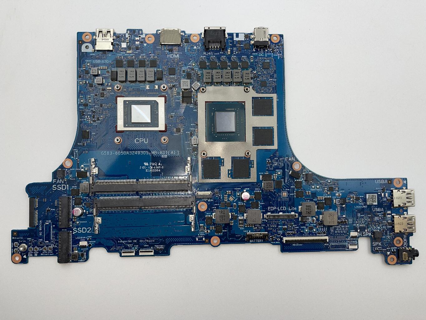 Материнская плата ASUS G513QE (R7-5800H, RTX3050Ti) Материнская плата ASUS G513QE (R7-5800H, RTX3050Ti)