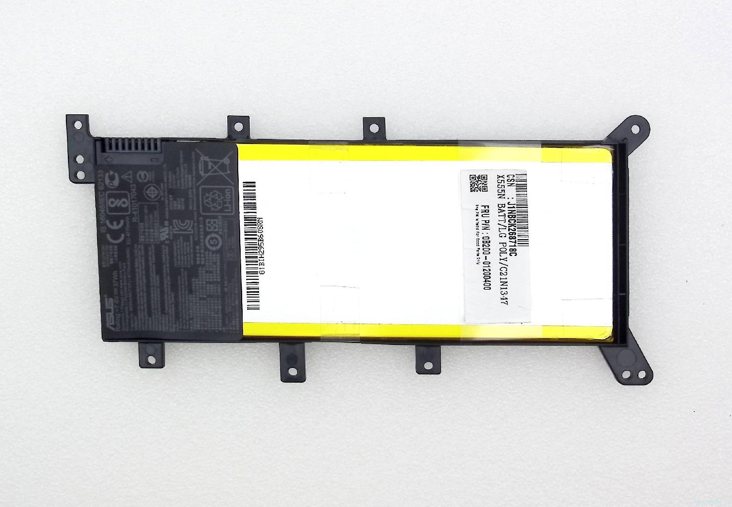 Аккумулятор C21N1347  ASUS X555N • Износ 1 %