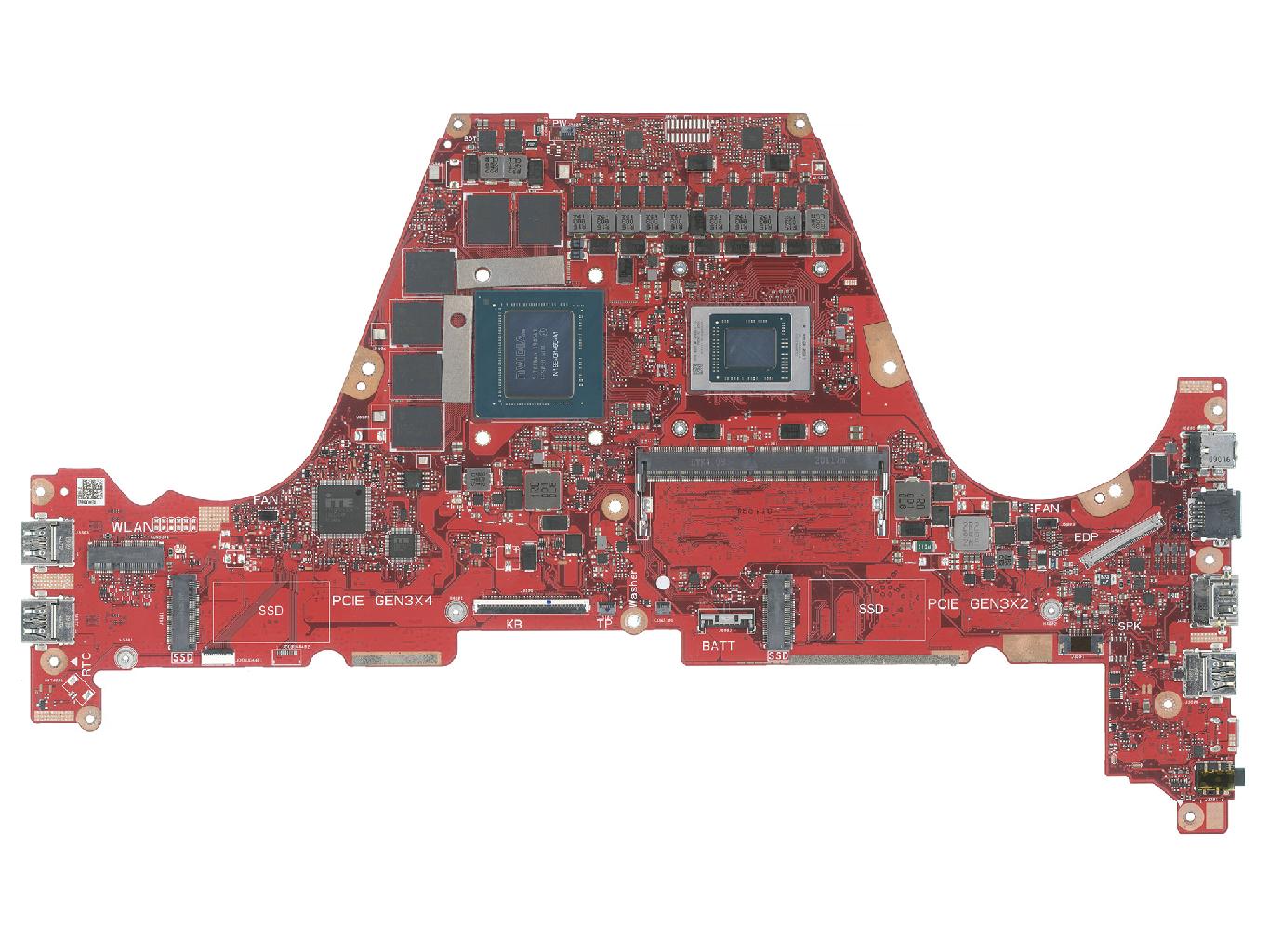 Материнская плата ASUS GA502IV (Ryzen 7 4800H и RTX2060)