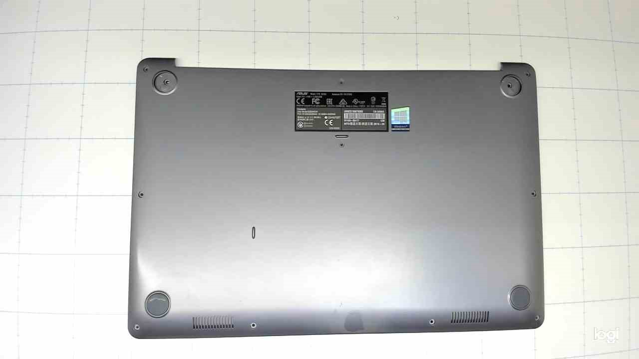 Поддон (нижняя часть корпуса) ноутбука Asus S510UN, X510UN, X510UQ, X510UF