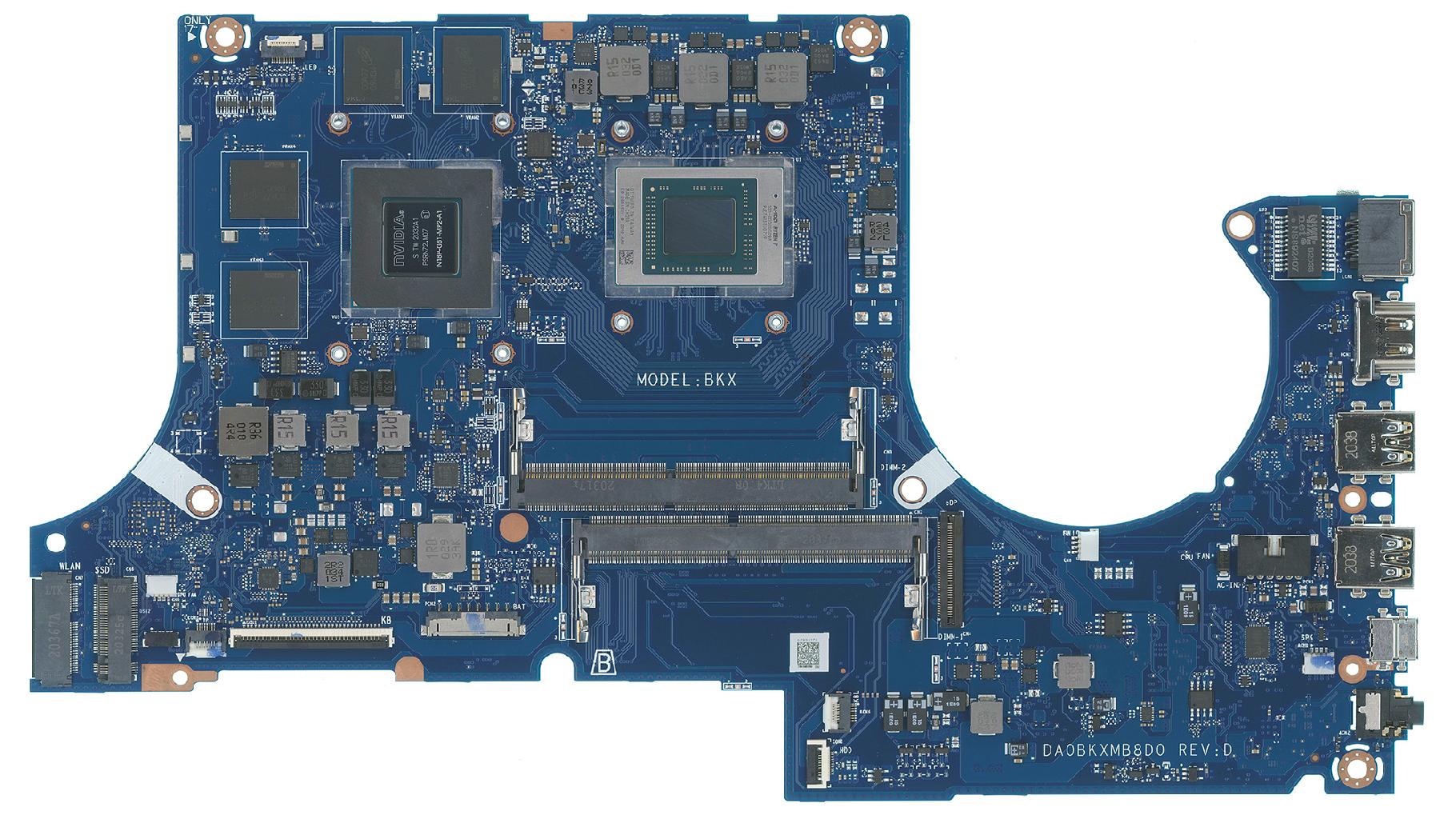 Материнская плата ASUS FA706IH (Ryzen 7 4800H и GTX1650)