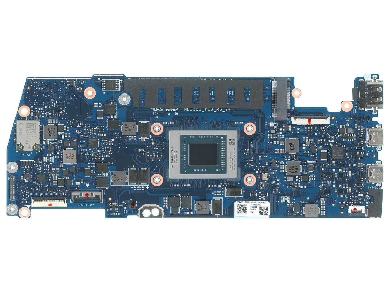 Материнская плата ASUS UX425IA донор процессора R7-4700U