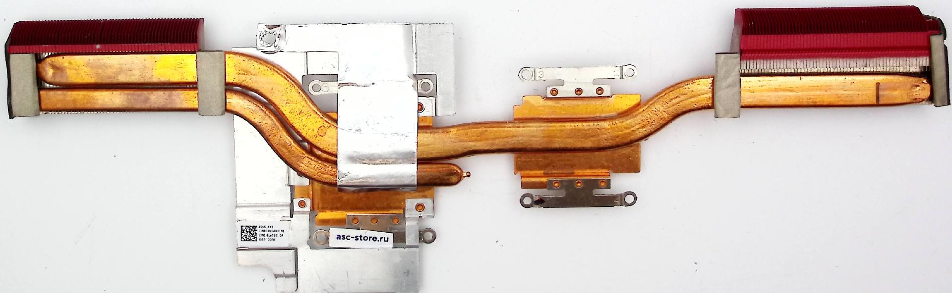 Термотрубка 13NR02C0AM0112  системы охлаждения ноутбука Asus FX505DD, FX705DD